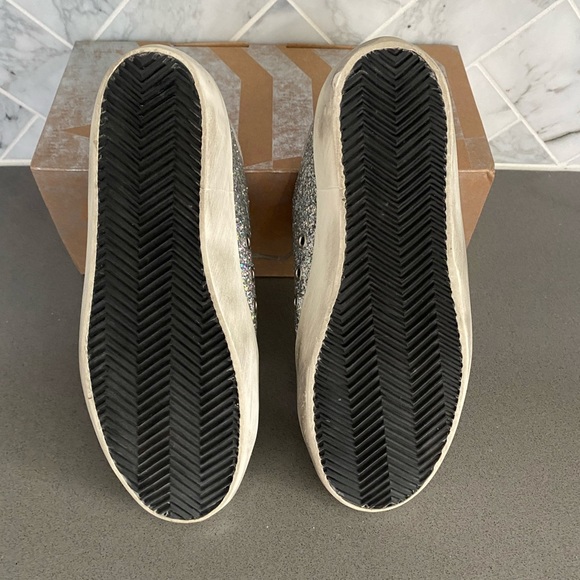Sold: Golden Goose Superstar silver glitter - Picture 2 of 14
